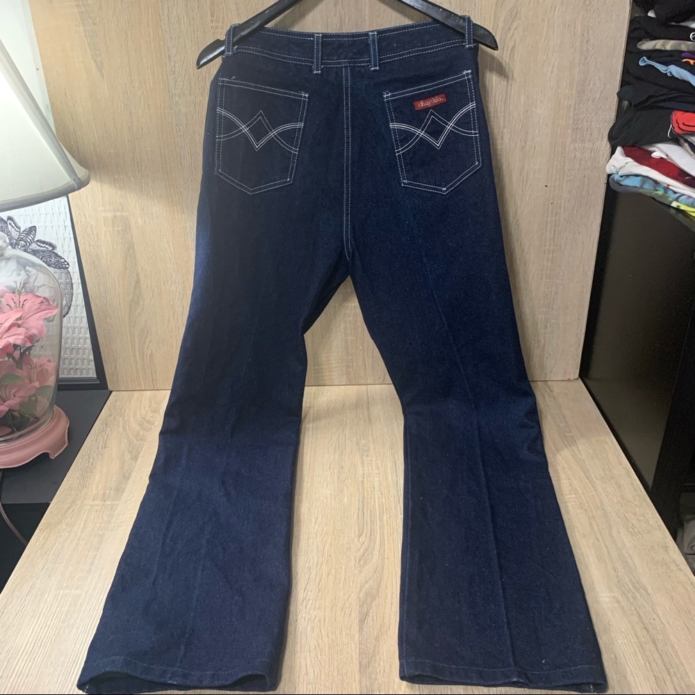 Vintage made in hong kong chardon blie denim jeans men
